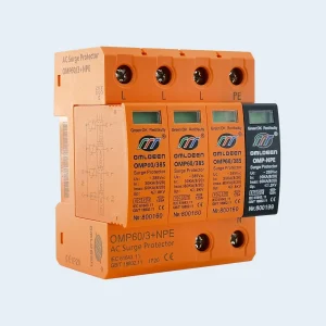 OMP-APM60/3+NPE,60KA Three-Phase Surge Protector for low voltage power distribution lines