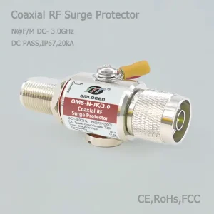 omrdon N-F-M Coaxial RF Surge Protector DC-3.0G-230V