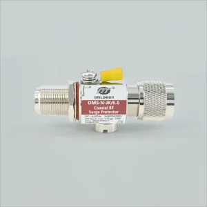 OMS-N-Jk/6.0 Coaxial RF Feeder Arrester Manufacturing Factory, N@Female/Male DC-6GHz IP67